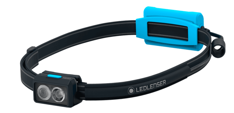 Hovedbilde Hodelykt NEO3 Black/Blue ONE