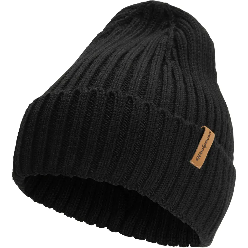 Woolpower Beanie Rib Svart